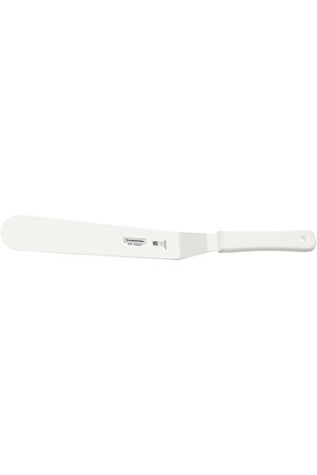 TRAMONTINA Professional 10 Inches Bakers Spatula with Stainless Steel Blade and White Polypropylene