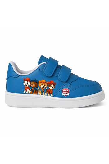 LİASSHOES Спортивні черевики для хлопчиків синього кольору з принтом hav dog