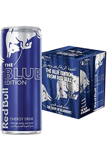 Red Bull Energy Drink, Blueberry, 250 ml (4 pack)