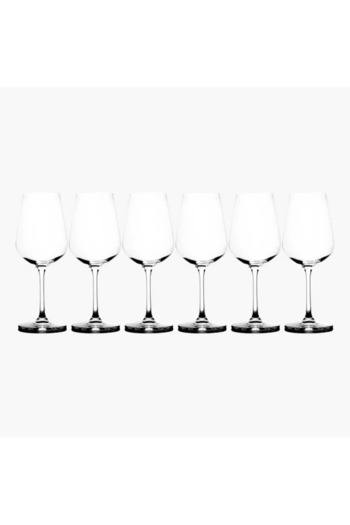 Generic Bohemia 6-Piece Stem Glass Set - 490 ml