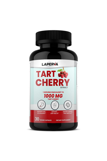 Laperva Tart Cherry Extract, 30 Veggie Capsules, Supports Joint Health