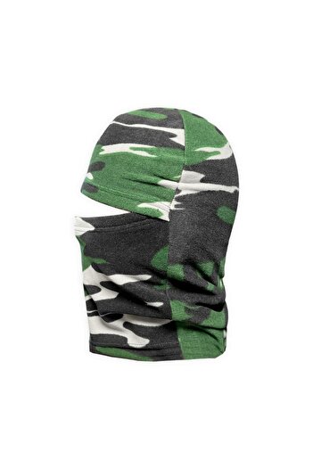 SAVEX Polar Snow Mask Green Camouflage