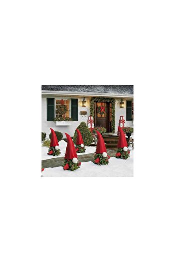 Mercaton Decoratiuni elf pentru tuia rosii 60 x 39 cm