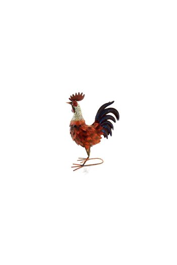 Strend Pro Garden Decoration, Metal Rooster, 37.5x17x51 cm