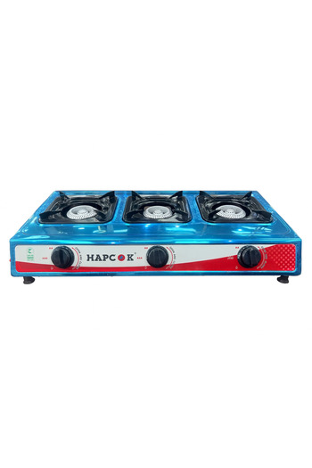 SAHABA 3-burner flat gas stove