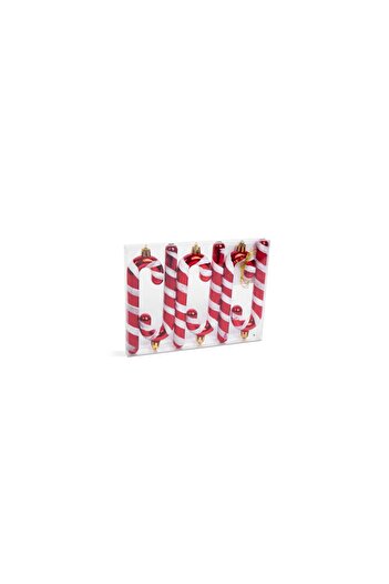 Mercaton Set decor pentru brad trestie de bomboane rosu / alb 13 cm 6 buc / set