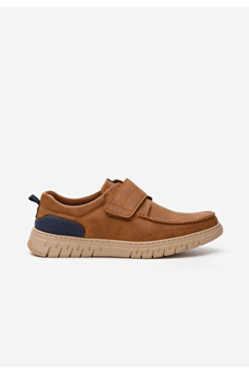 B T Shoes Camelové pánské polobotky Lionel