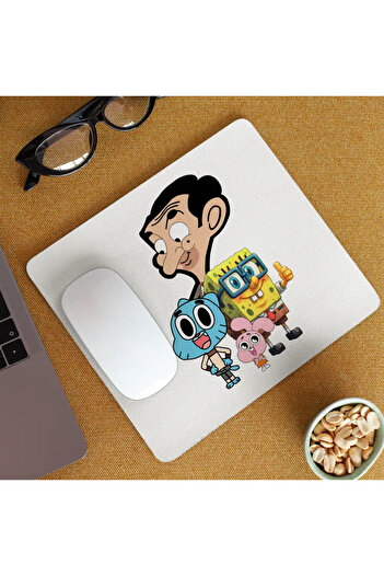 OEM Mousepad Gumball Mr Bean SpongeBob