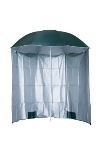 Mercaton Beach umbrella with sunshade, 2 counterweights, dark green, 200 cm