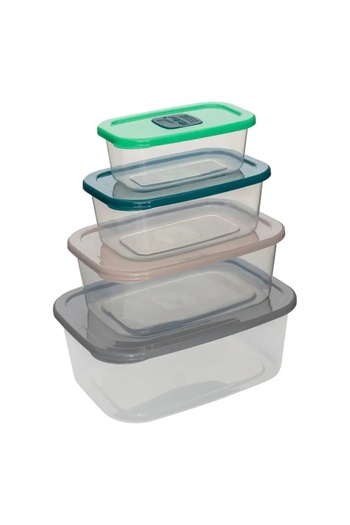 ACE 5Five Microwaveable Food Box Rectangle (4 Pc.)