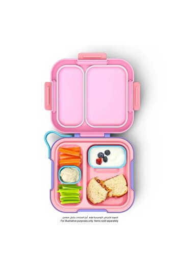 ACE Zoku Neat Bento Box (23 x 6 x 21 cm, Pink)