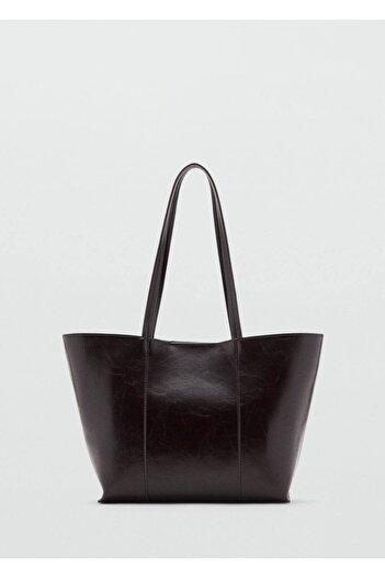 MANGO Woman Orta boy shopper çanta