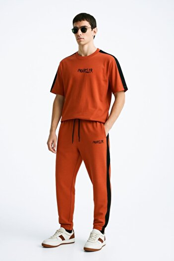 STITCH by MH Mens Oversize Moncler Tshirt & Long pajama set