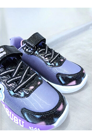 pediashoes LABUBU KIZ ÇOCUK HAFİF VE ESNEK SPOR AYAKKABI 26 İLE 30 NO ARASI IŞIKLIDIR