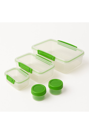 Sistema Storage Container Set – 5 Piece Airtight Storage Box