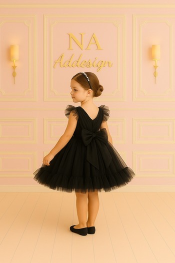 NA ADDESIGN Princess Fairytale Tulle Dress, Custom Design Puffy Tulle Dress - 6 Colors