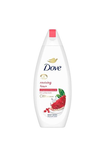 Unilever Dove Go Fresh Pomegranate & Hibiscus Tea Reviving Body Wash, 250ml
