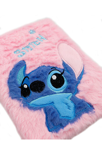 repro design 22X15 cm Stitch Themed Plush Notebook |   120 Sheets M2