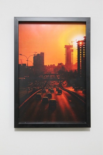 LİFE GLOBAL Picture Frame Black 20X30 Single Piece with Picture and Plexi Protection