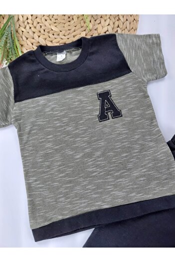 Butik Boys' Shorts T-Shirt Two-Piece Set Cotton Fabric Economical