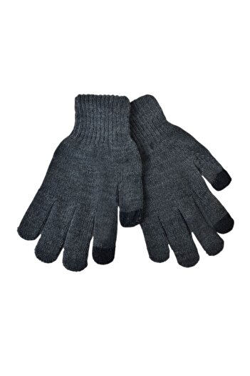 Vadodara Unisex Magic Gloves Supraelastice Gri Antracit Ecran Tactil, Marime Universala
