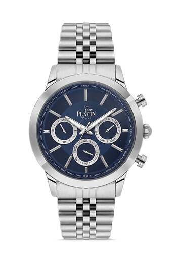 Platin Pierre Pl-1162Ga-A3 Steel Cord Functions Active Men's Wristwatch