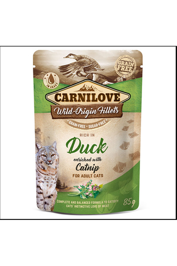 Carnilove Carnilove Adult Cat Food with Duck Meat and Catnip 85g