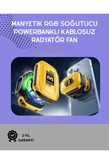 MAU CAT Silent Running Semi-When Phone Cooler |   Ios and Android Compatible |   10W Power