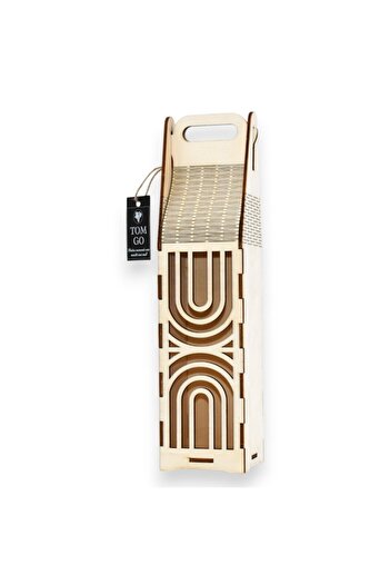 OEM Wine Box - Geometric Ornamental Cutout