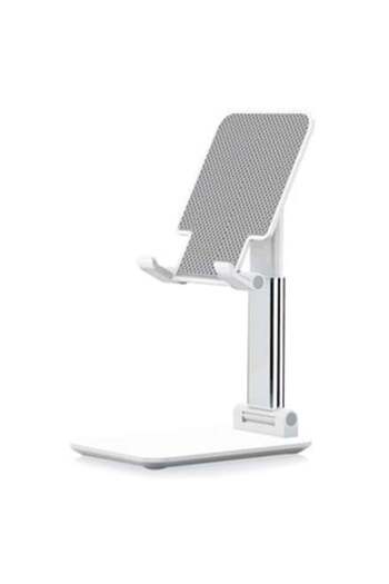 OEM Adjustable Mobile Phone & Tablet Holder White