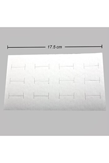 ZERO LAND Hn-Shop 12Pcs Ring Box Sponge-White