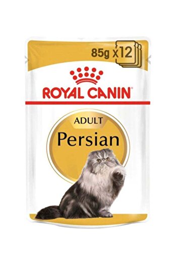 Royal Canin Feline Breed Nutrition Persian Wet Food Pouches 85g Pack Of 12