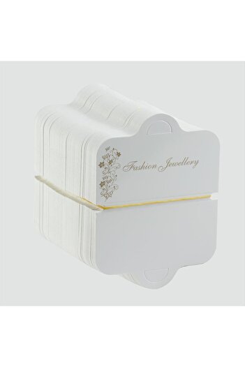 ZERO LAND Hn-Shop Luxury Necklace Card-White