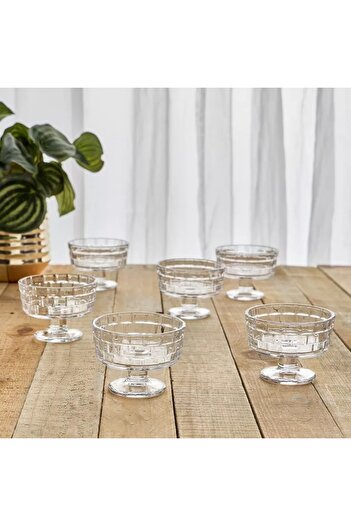 Generic Qubba 6-Piece Dessert Bowl Set - 215 ml