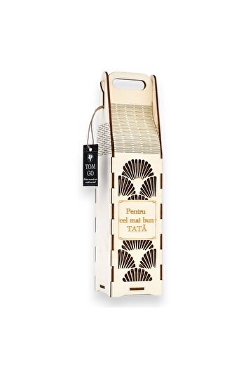TOM GO Wine bottle gift box with handle