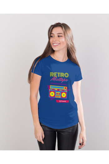 MVRDAR Premium 100% cotton Retro Vibes personalized t-shirt
