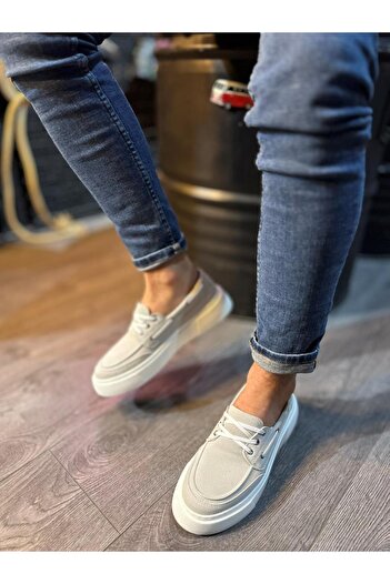 pabucmarketi Men's Casual Shoes High Sole Stone