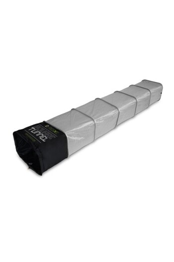DELPHİN Juvelnic REAXE SquareTUNNEL, 400 cm, 50 x 40 cm, gray, soft mesh
