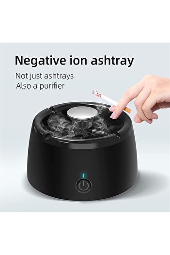Hope Car Ashtray, 2 in 1 Multifunctional Air Purifier Ashtray, Smart Filter Ashtray with Aromather