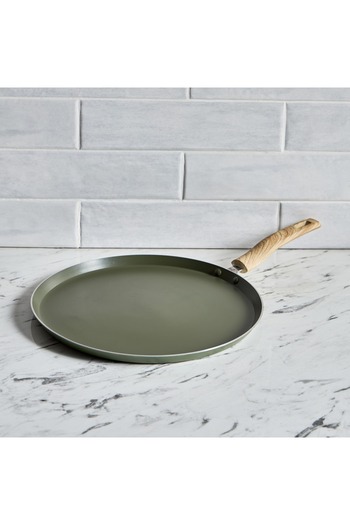Generic Olivia Press Aluminium Flat Tawa - 30 cm