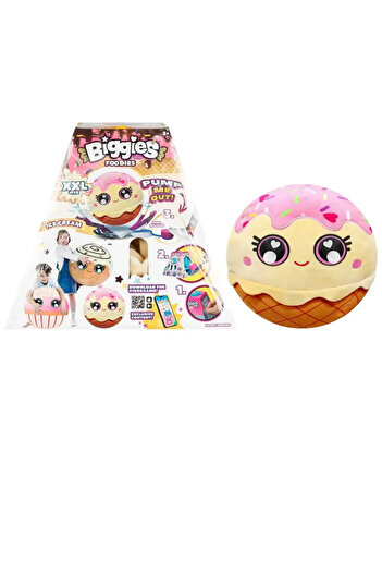 H.H.M ŞENVER TİCARET Biggies Inflatable Plush Ice Cream Ice Cream Cone XXL Foodies S6