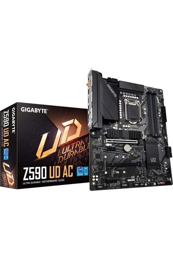 Gigabyte اللوحة الأم Z590 UD AC LGA 1200 Intel Z590 ATX