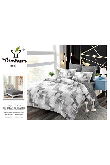 Primavara Double bed linen, FINET, with elastic, 6 pcs
