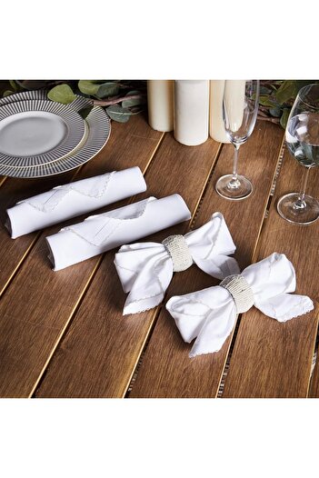 Generic Burlington Textured Napkins - Set of 4