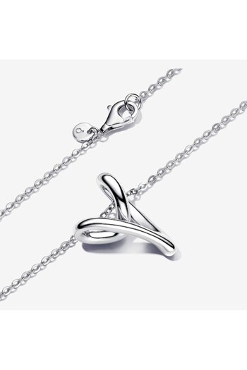 Pandora Heart-shaped pendant necklace with a look - 925 Silver