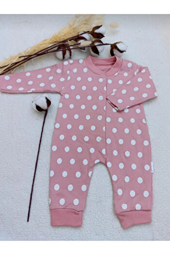 Baby Wings Nayinom Polka Dot Baby Girl Romper