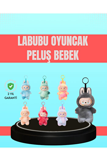 Toptan Bulurum Soft fabric 20 cm labubu plush - suitable for ages 3 and up