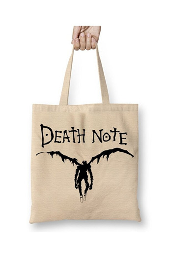 Toyaso Death Note Ryuk Figure Tote Bag Long Handle Shopping Bag Beach Bag