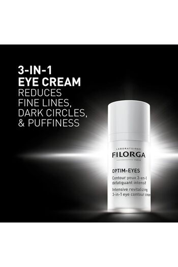 Filorga Optim-Eyes Eye Contour Cream – Anti-Dark Circle, Puffiness & Wrinkle Eye Cream for Tired E
