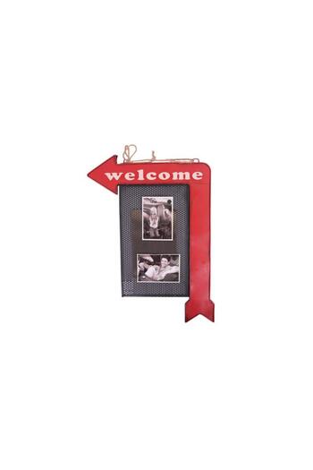 peanelife Decorative Metal Door Sign Direction Sign Framed Gift